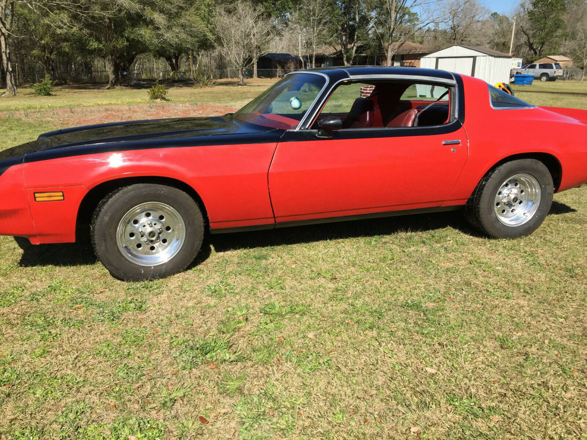 1979 Red Chevrolet Camaro Sedan
