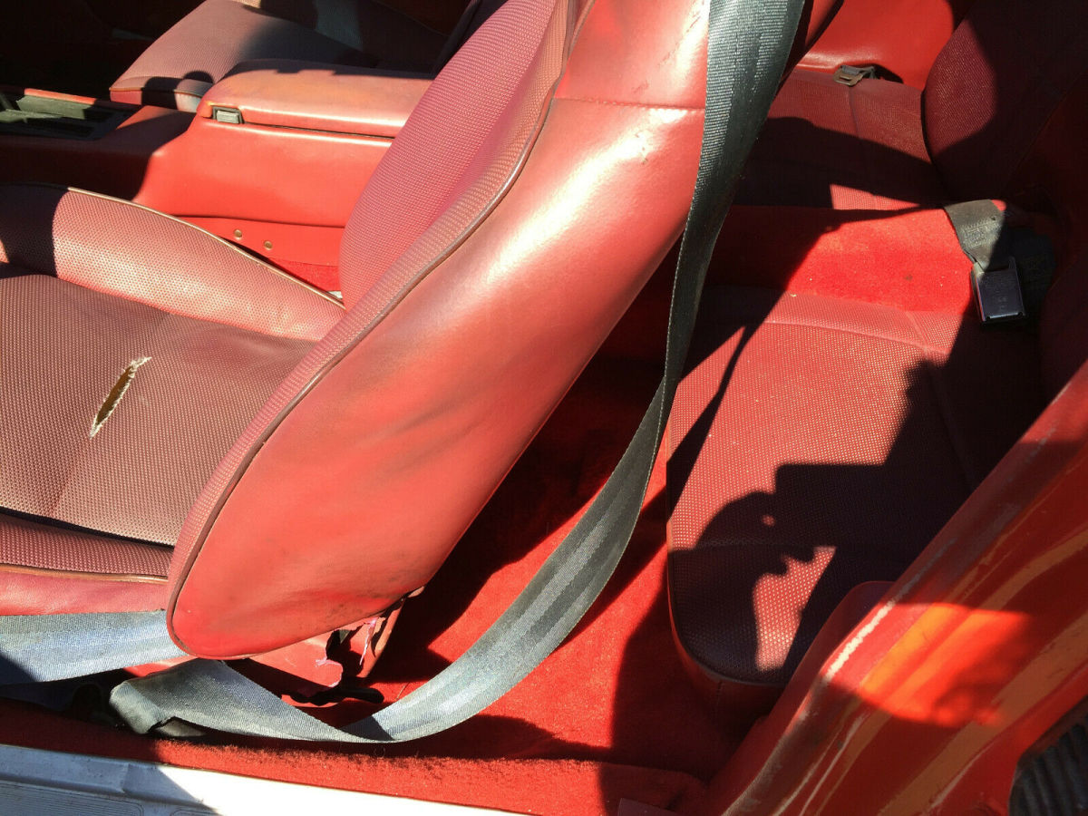 1979 Red Chevrolet Camaro Sedan