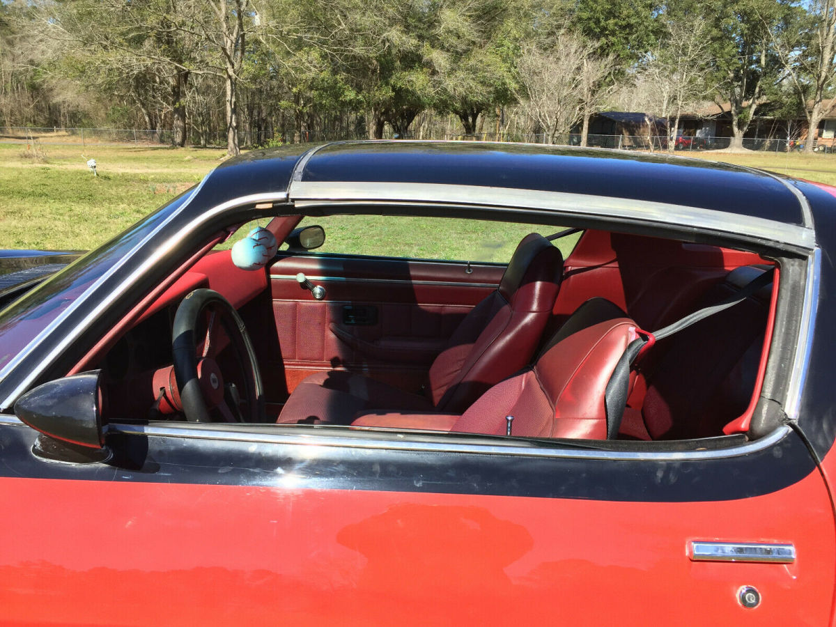 1979 Red Chevrolet Camaro Sedan
