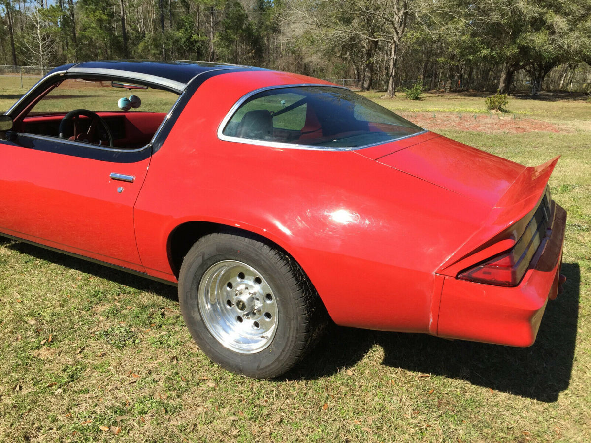1979 Red Chevrolet Camaro Sedan