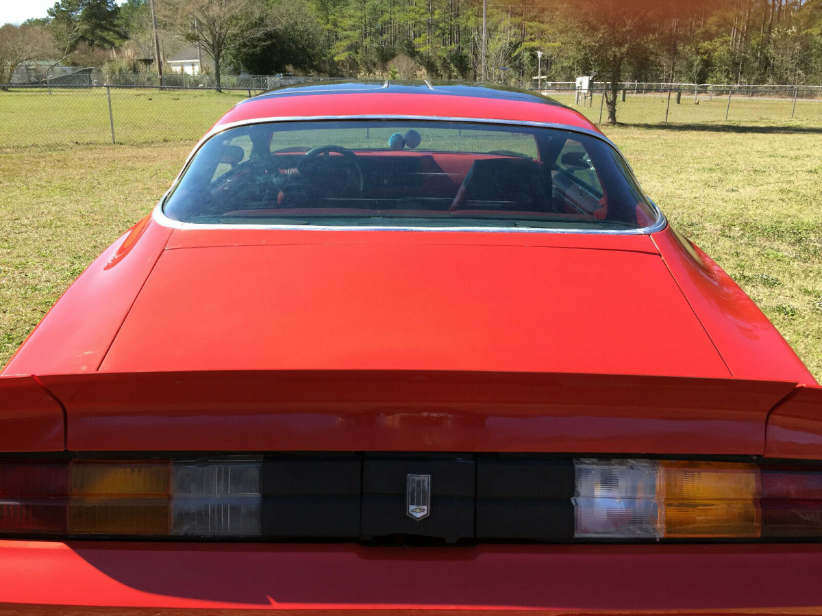 1979 Red Chevrolet Camaro Sedan