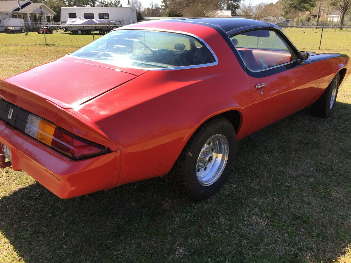 1979 Red Chevrolet Camaro Sedan
