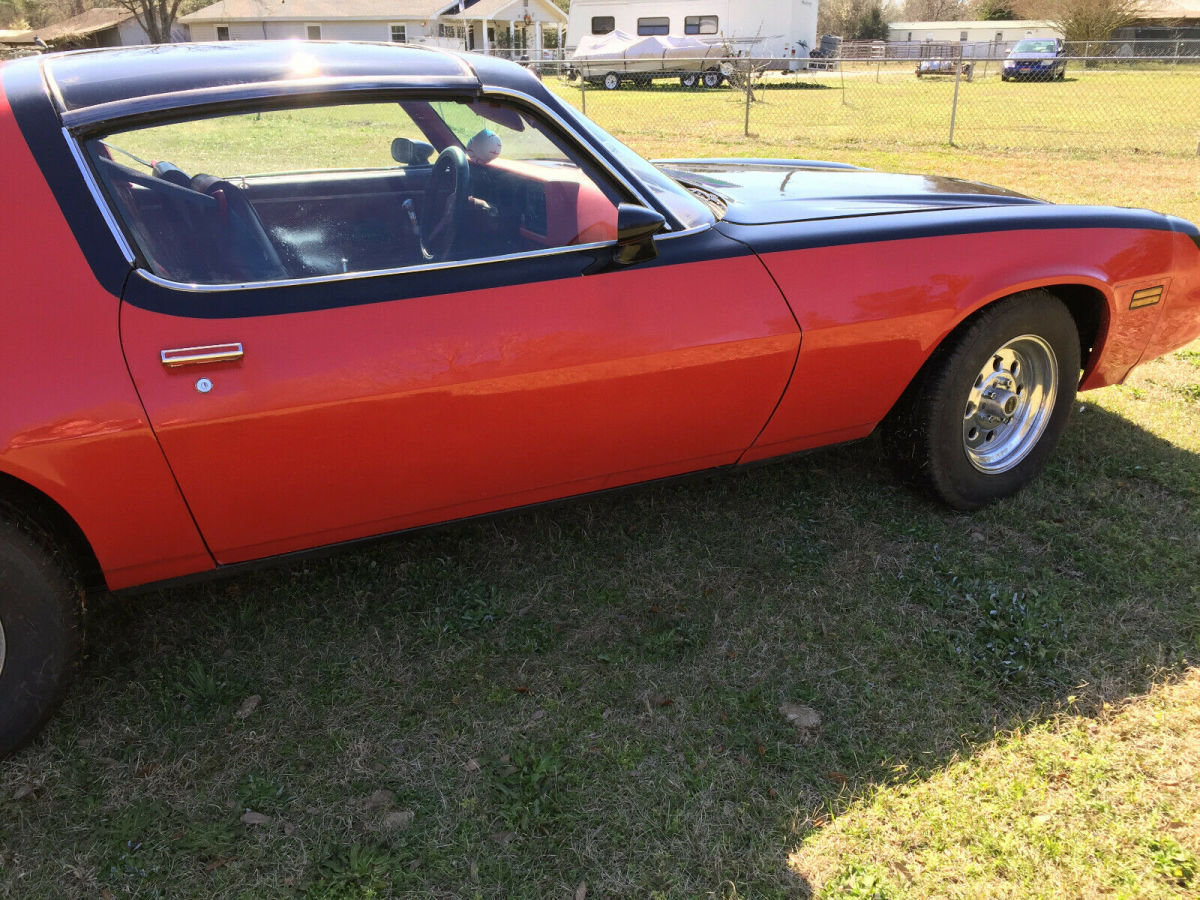 1979 Red Chevrolet Camaro Sedan