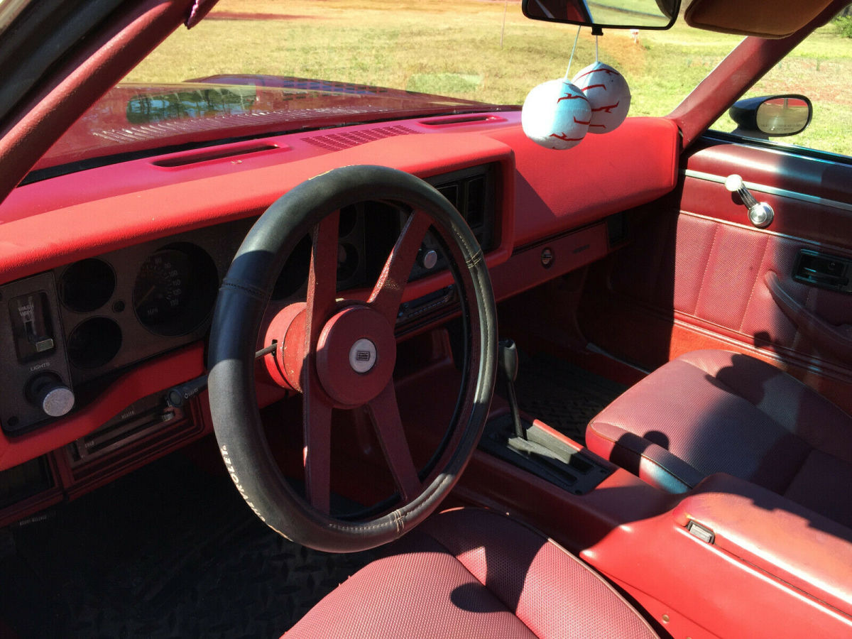 1979 Red Chevrolet Camaro Sedan