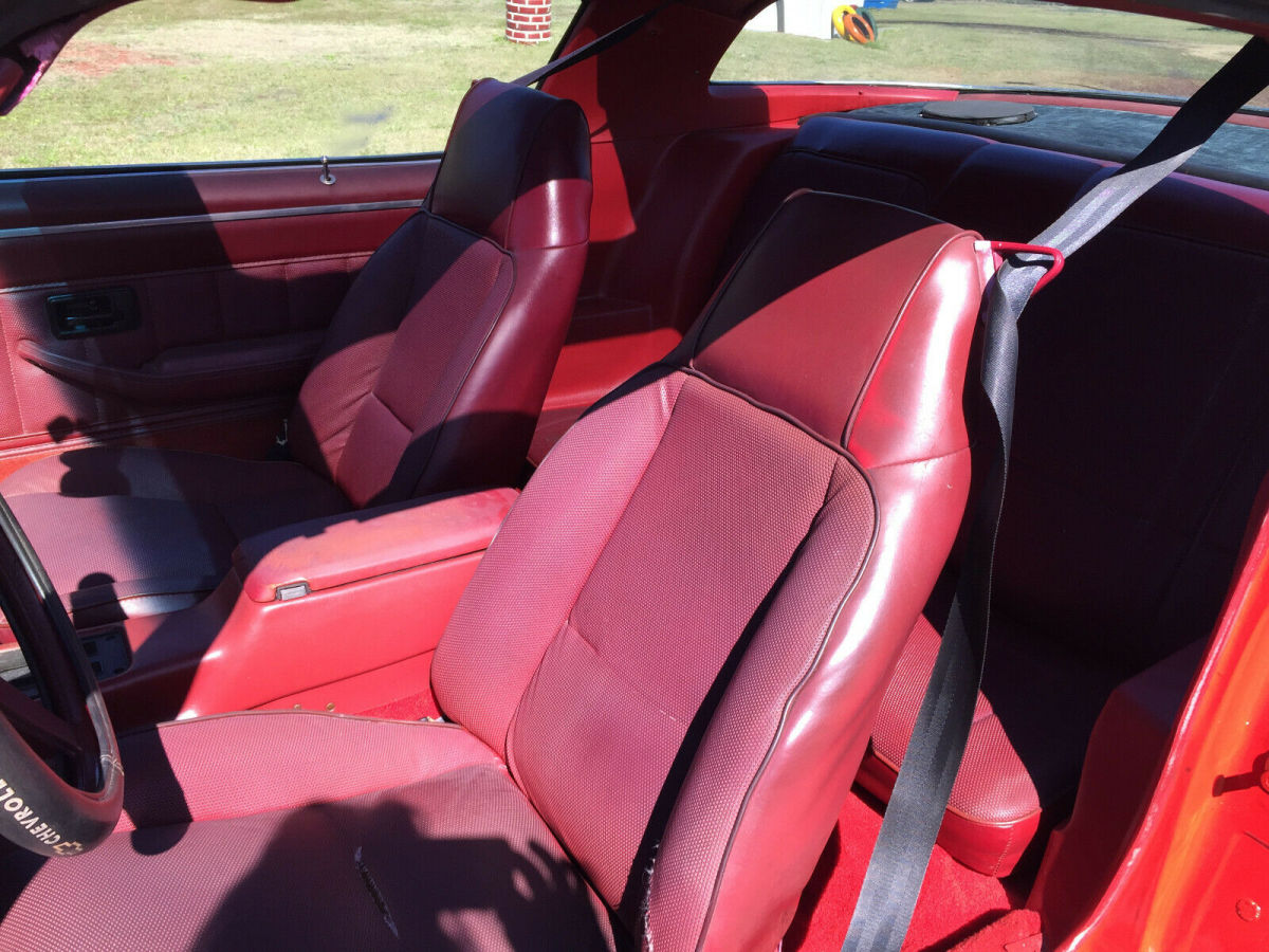 1979 Red Chevrolet Camaro Sedan