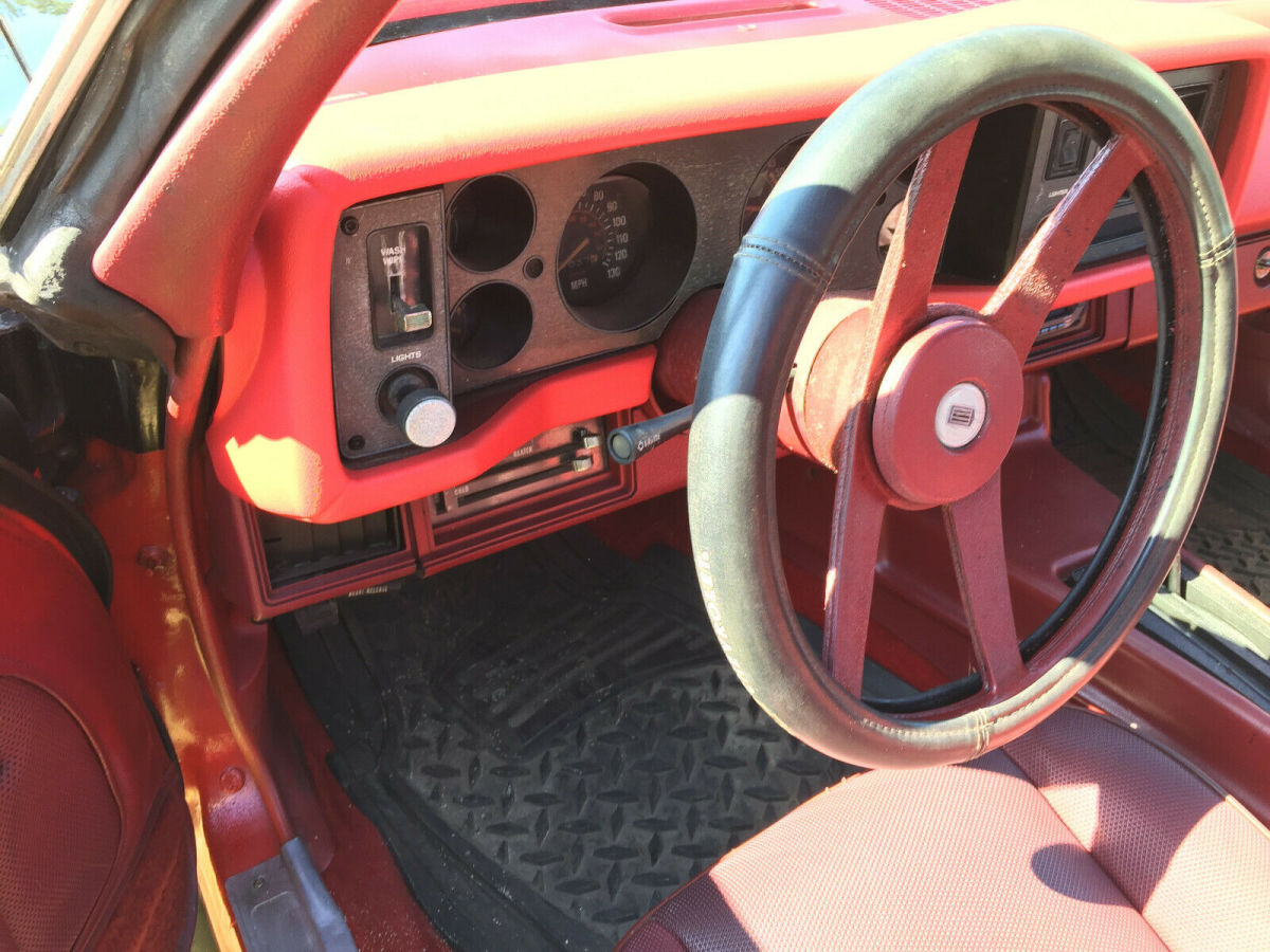 1979 Red Chevrolet Camaro Sedan