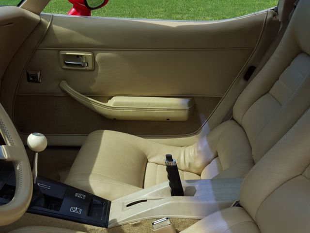 1979 Red Chevrolet Corvette Coupe