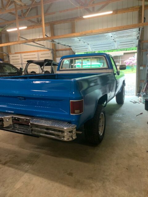 1979 Blue Chevrolet C/K Pickup 2500 Standard Cab Pickup