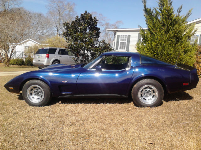 1979 Midnight Blue Pearl Chevrolet Corvette Convertible