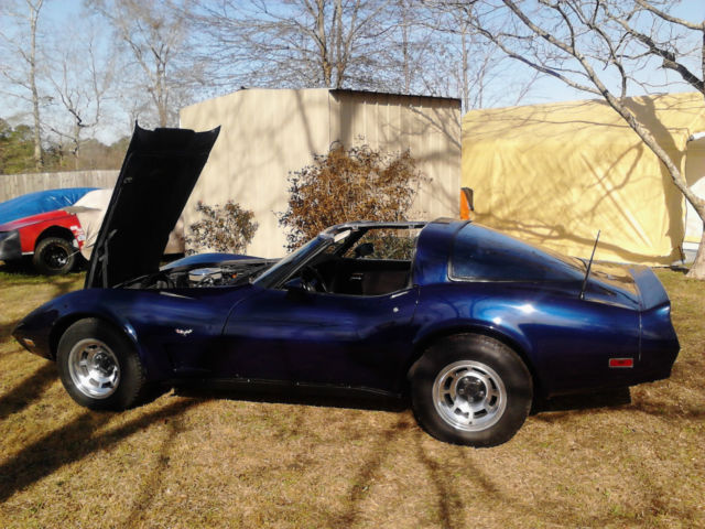 1979 Midnight Blue Pearl Chevrolet Corvette Convertible