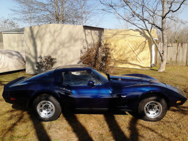 1979 Midnight Blue Pearl Chevrolet Corvette Convertible