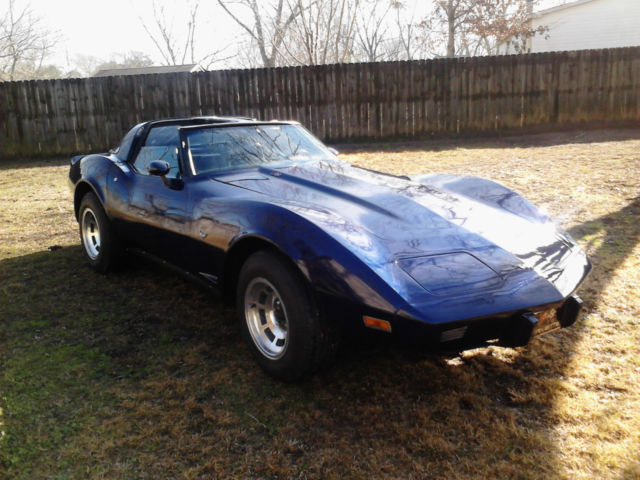 1979 Midnight Blue Pearl Chevrolet Corvette Convertible