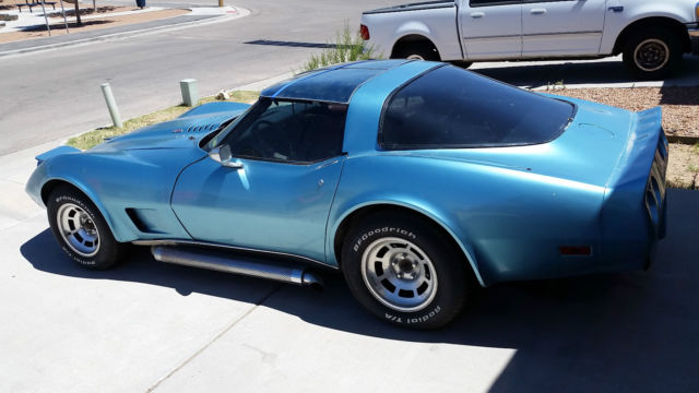 1979 Blue Chevrolet Corvette Coupe