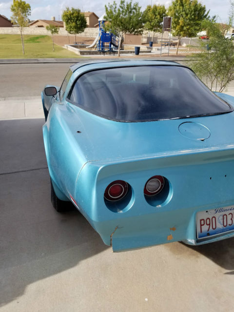 1979 Blue Chevrolet Corvette Coupe