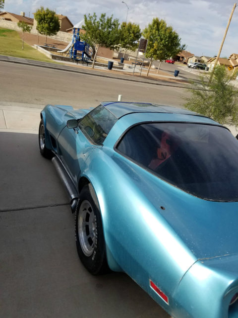 1979 Blue Chevrolet Corvette Coupe