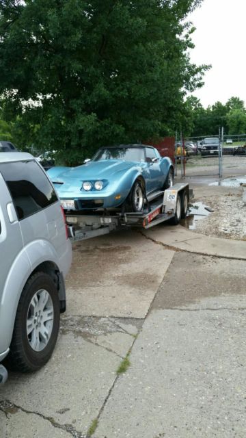 1979 Blue Chevrolet Corvette Coupe