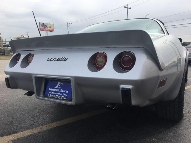 1979 Silver Chevrolet Corvette Coupe