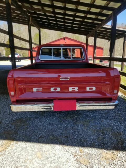 1979 Red Ford F-150 Regular cab