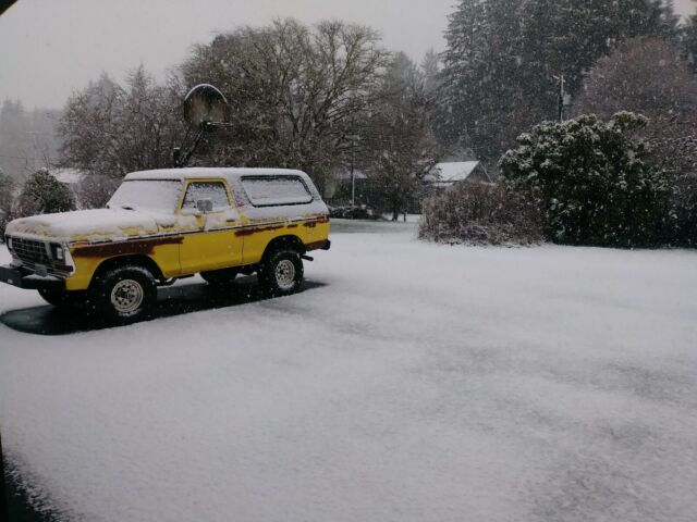 1979 Black Ford Bronco SUV
