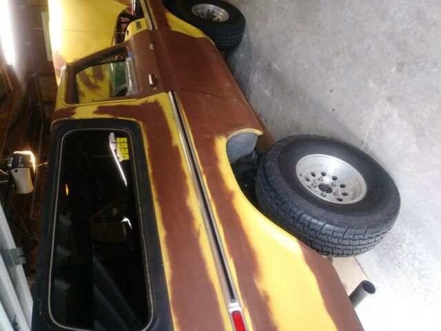 1979 Black Ford Bronco SUV