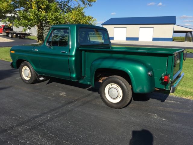 1979 Green Ford F-100 Stepside