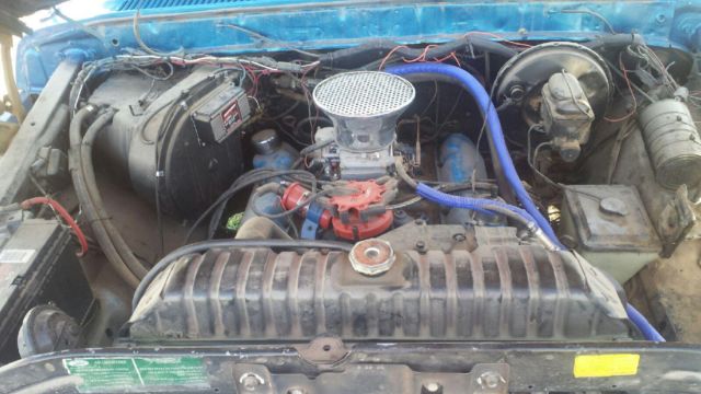 1979 Blue Ford F-150 Standard Cab Pickup