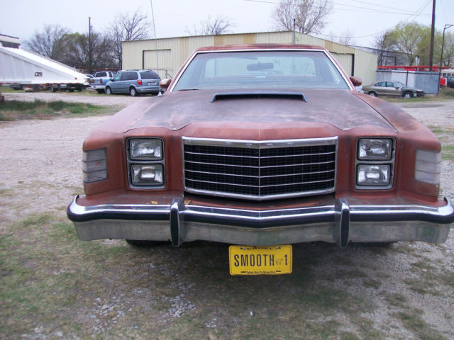 1979 Bronze/Yellow Ford Ranchero Car/Truck
