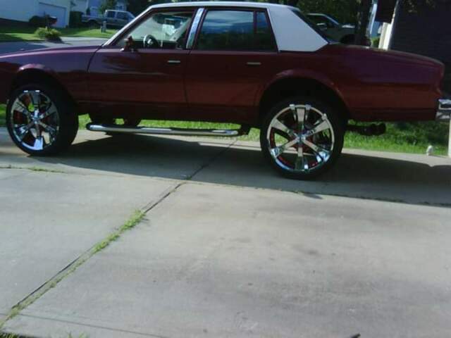 1979 Red Chevrolet Caprice Sedan