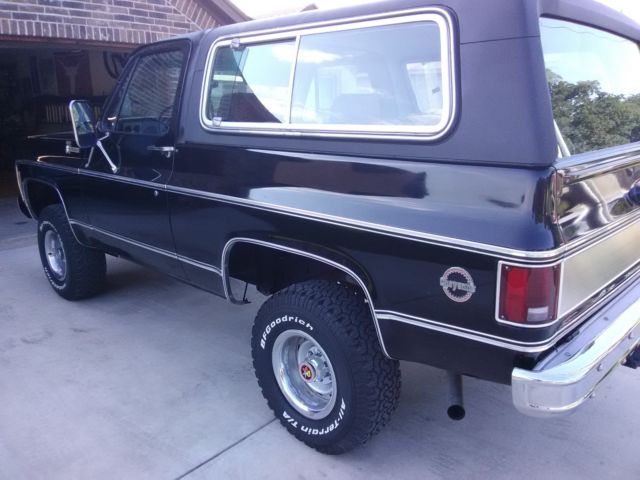 1979 Red Chevrolet Blazer SUV