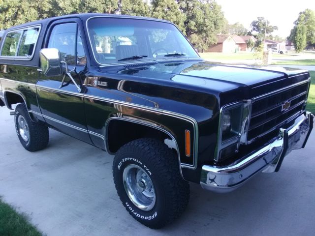 1979 Red Chevrolet Blazer SUV