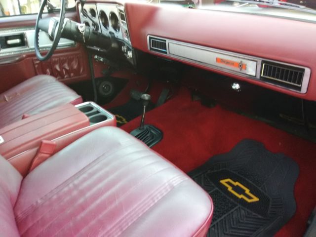 1979 Red Chevrolet Blazer SUV