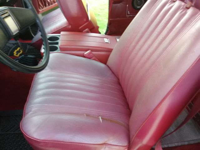 1979 Red Chevrolet Blazer SUV