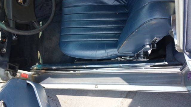 1979 Blue Mercedes-Benz SL-Class Convertible