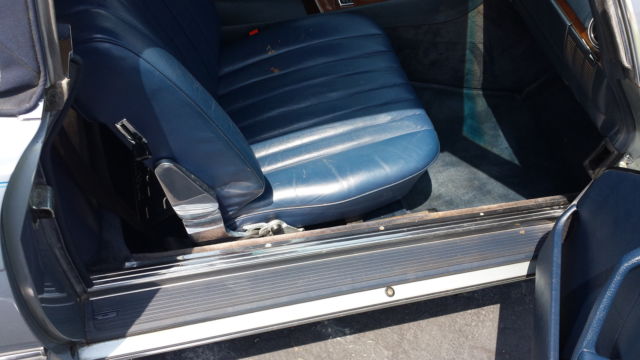 1979 Blue Mercedes-Benz SL-Class Convertible
