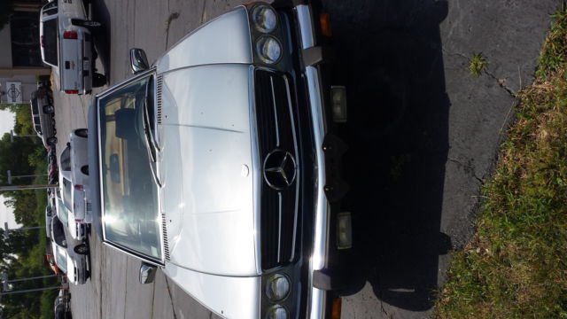 1979 Blue Mercedes-Benz SL-Class Convertible