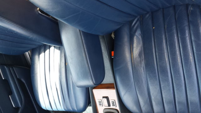 1979 Blue Mercedes-Benz SL-Class Convertible