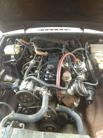 1979 Brown MG MGB Convertible