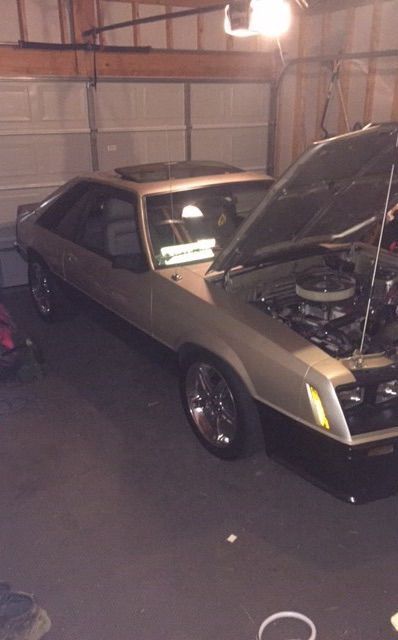 1979 Gold Ford Mustang Coupe