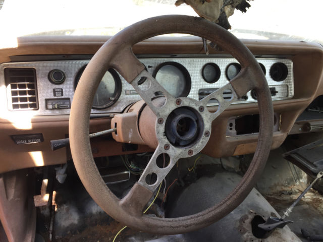 1978 Brown Pontiac Firebird Coupe