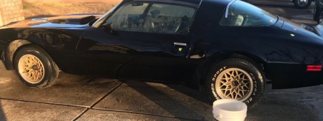 1979 Black Pontiac Trans Am Coupe