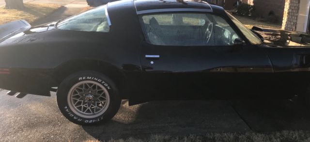 1979 Black Pontiac Trans Am Coupe