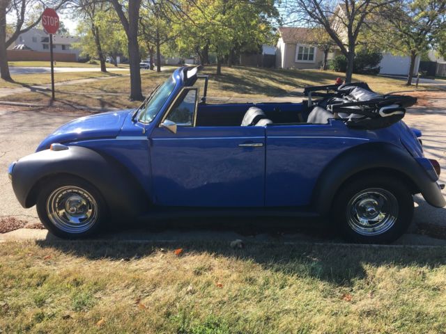 1979 Blue Volkswagen Beetle - Classic Convertible