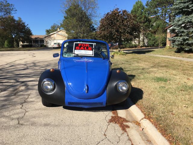 1979 Blue Volkswagen Beetle - Classic Convertible