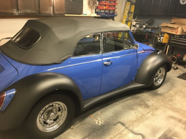 1979 Blue Volkswagen Beetle - Classic Convertible