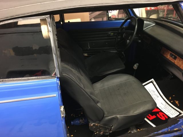 1979 Blue Volkswagen Beetle - Classic Convertible