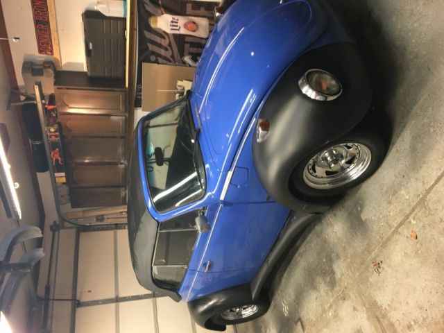 1979 Blue Volkswagen Beetle - Classic Convertible