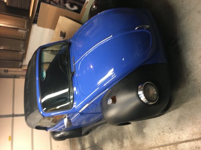 1979 Blue Volkswagen Beetle - Classic Convertible