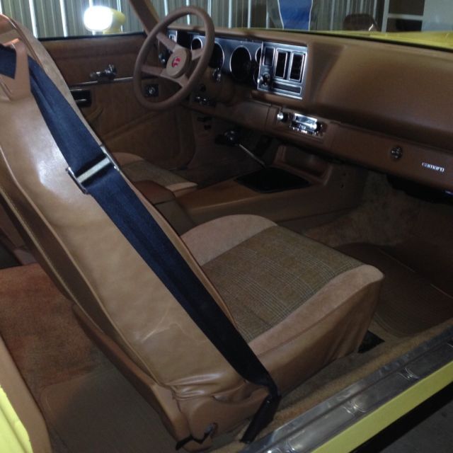 1979 Yellow Chevrolet Camaro Coupe