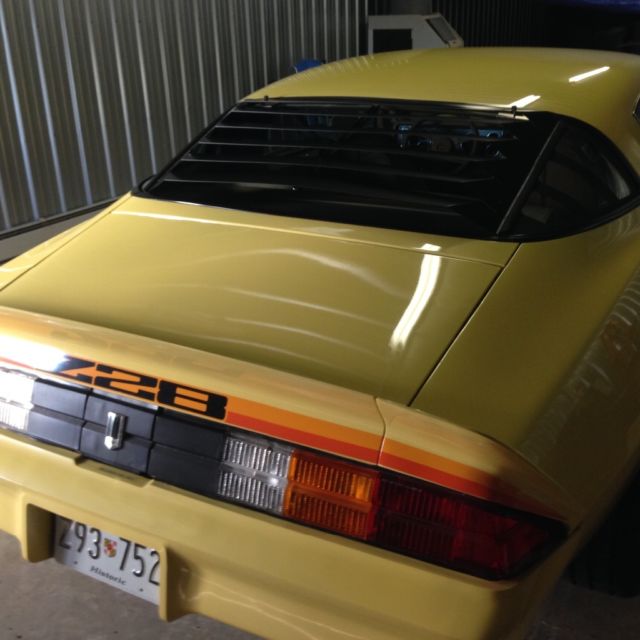 1979 Yellow Chevrolet Camaro Coupe