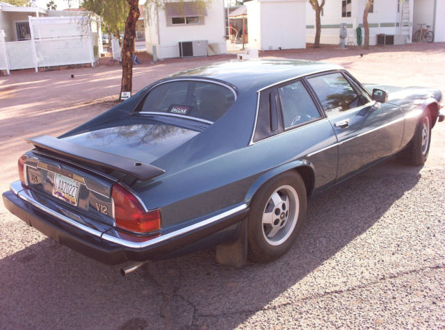 1986 Blue Jaguar XJS Coupe